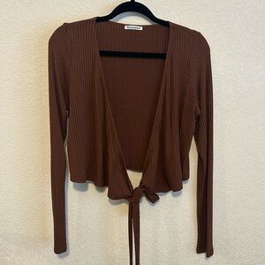 Reformation Wrap Top